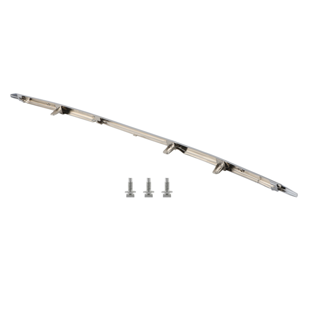 Front Bumper Trim Lower Chrome Molding Moulding compatible for Nissan Rogue 2017 2018 2019