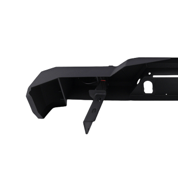 Rear Bumper with LED LightsD-rings Black For 2016-2023 compatible for Toyota Tacoma