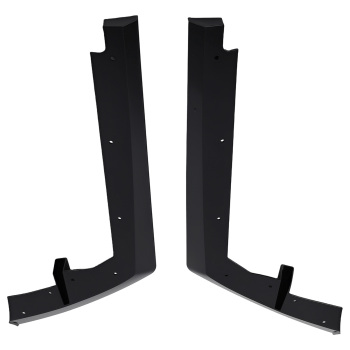 Black PP Rear Bumper Extension Diffuser Kit compatible for Hyundai Elantra 2021-23