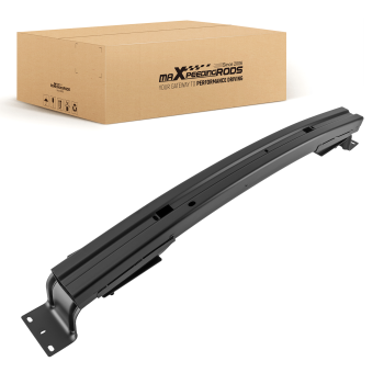 Black Bolt-On Bumper Reinforcement Front compatible for Ram 1500 19-24 68196999AB