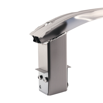 Aluminum Bumper Beam Front compatible for Chevrolet Cruze 2011-2015 13259736 Silver