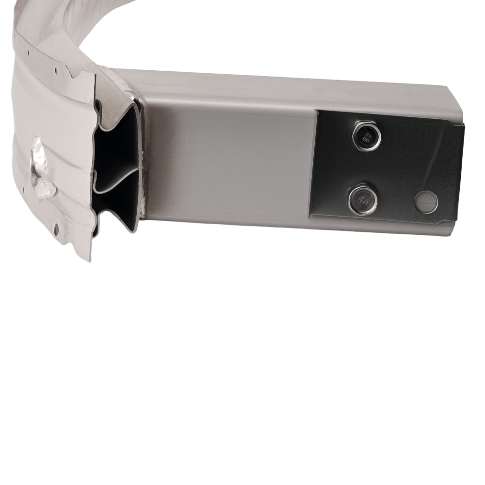 Aluminum Bumper Beam Front compatible for Chevrolet Cruze 2011-2015 13259736 Silver