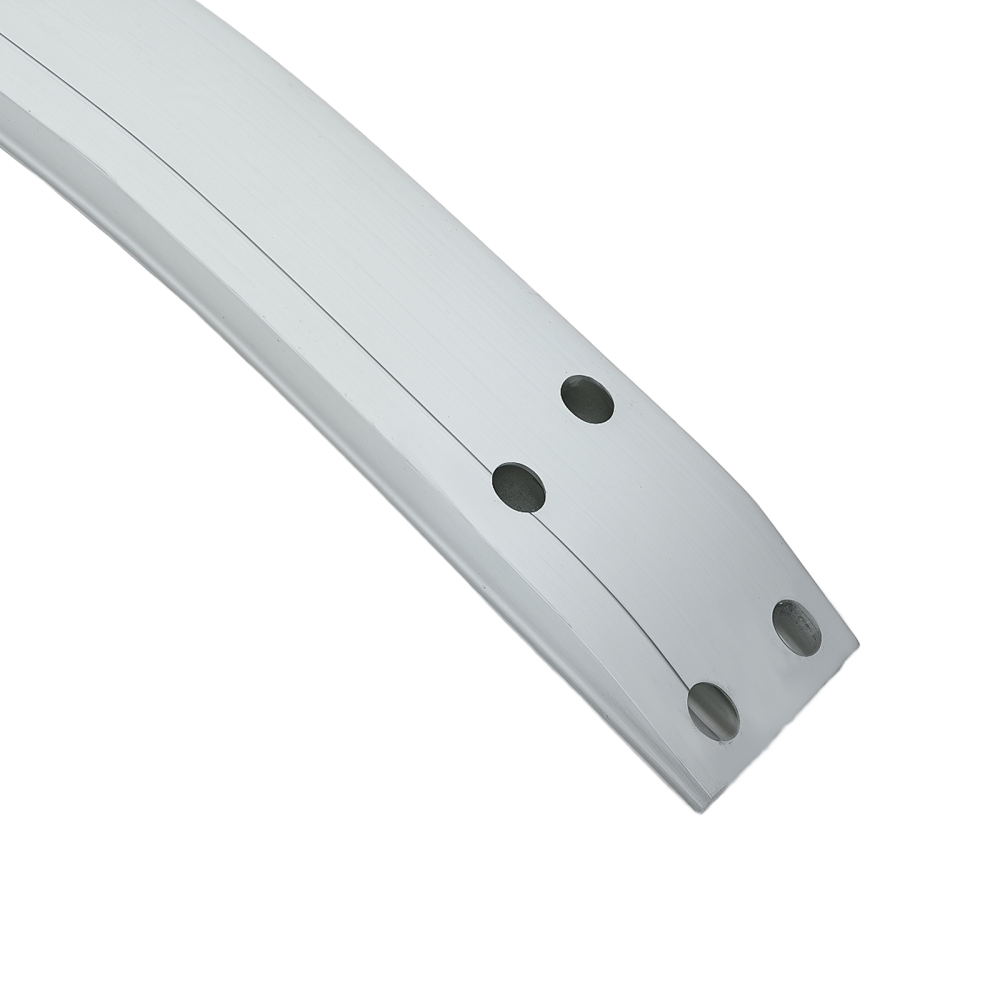 Aluminum Bumper Reinforcement Bar compatible for Honda Civic 2013-2015 Front Silver