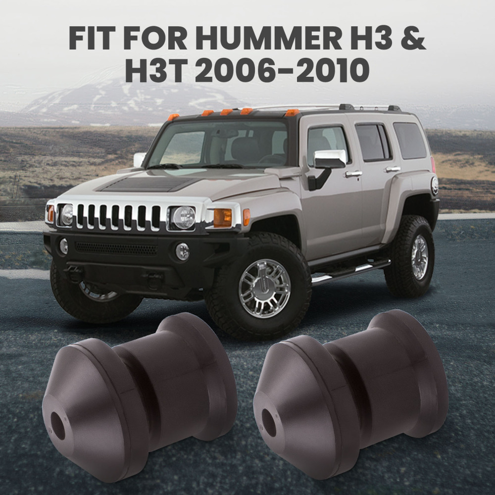 Pair Replacement Front Suspension Bump Stop compatible for Hummer H3 amp; H3T 2006-2010