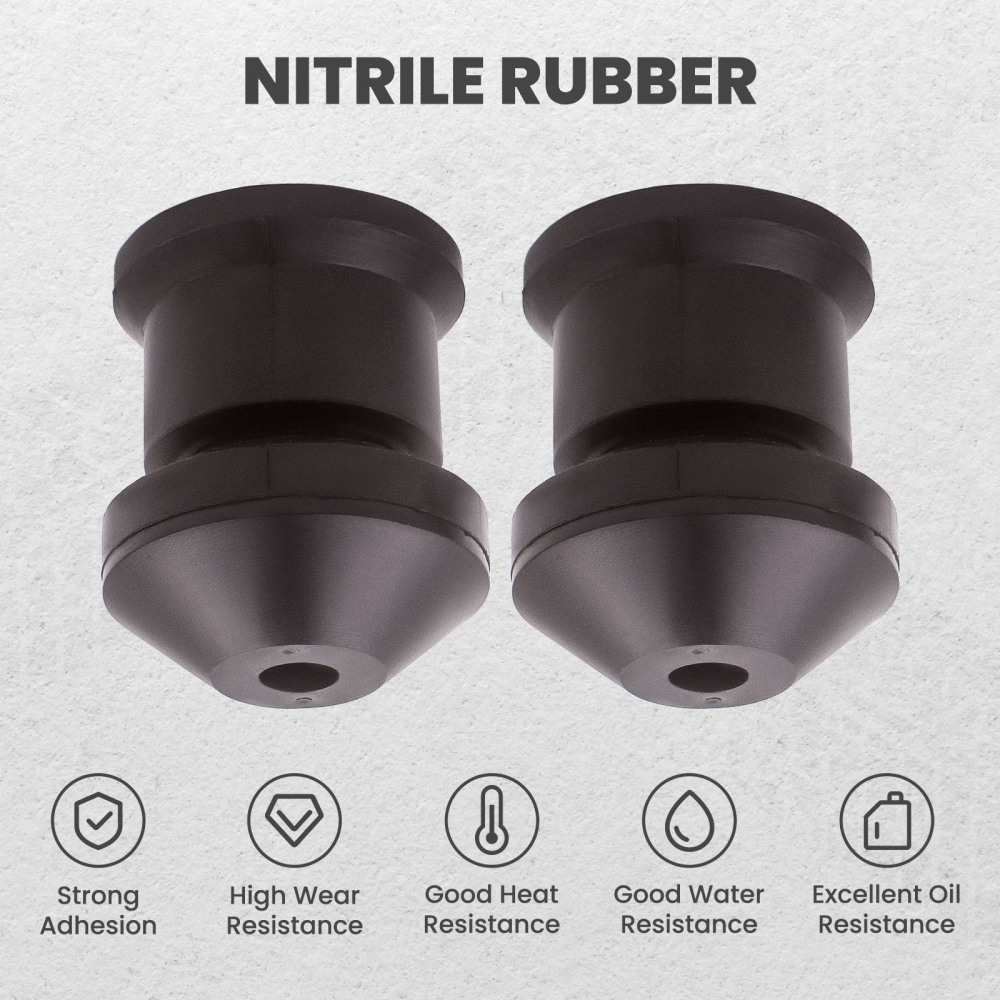 Pair Replacement Front Suspension Bump Stop compatible for Hummer H3 amp; H3T 2006-2010