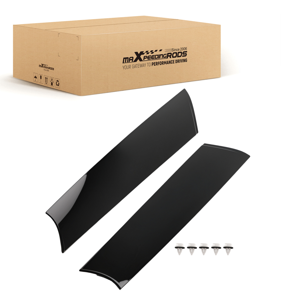 A Column Pillar Trim Cover Front R/L compatible for Mini Cooper One R55 R56 R57 2006-2015