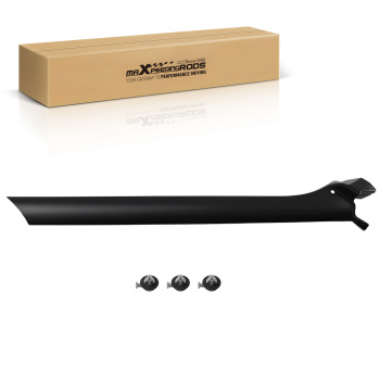 A Pillar Molding Left Side compatible for Range Rover Sport 06-13 Black Plastic