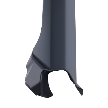 A Pillar Molding Right compatible for Land Rover LR3/LR4 2005-2016 LR046851 Plastic