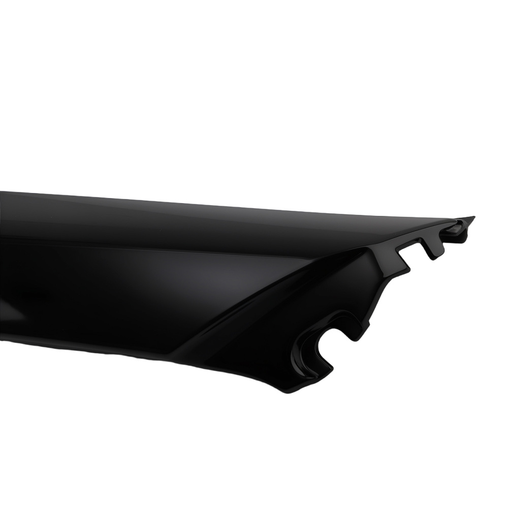 Pillar Molding Trim Front Right Side compatible for Nissan Maxima 2016-2023 Black ABS