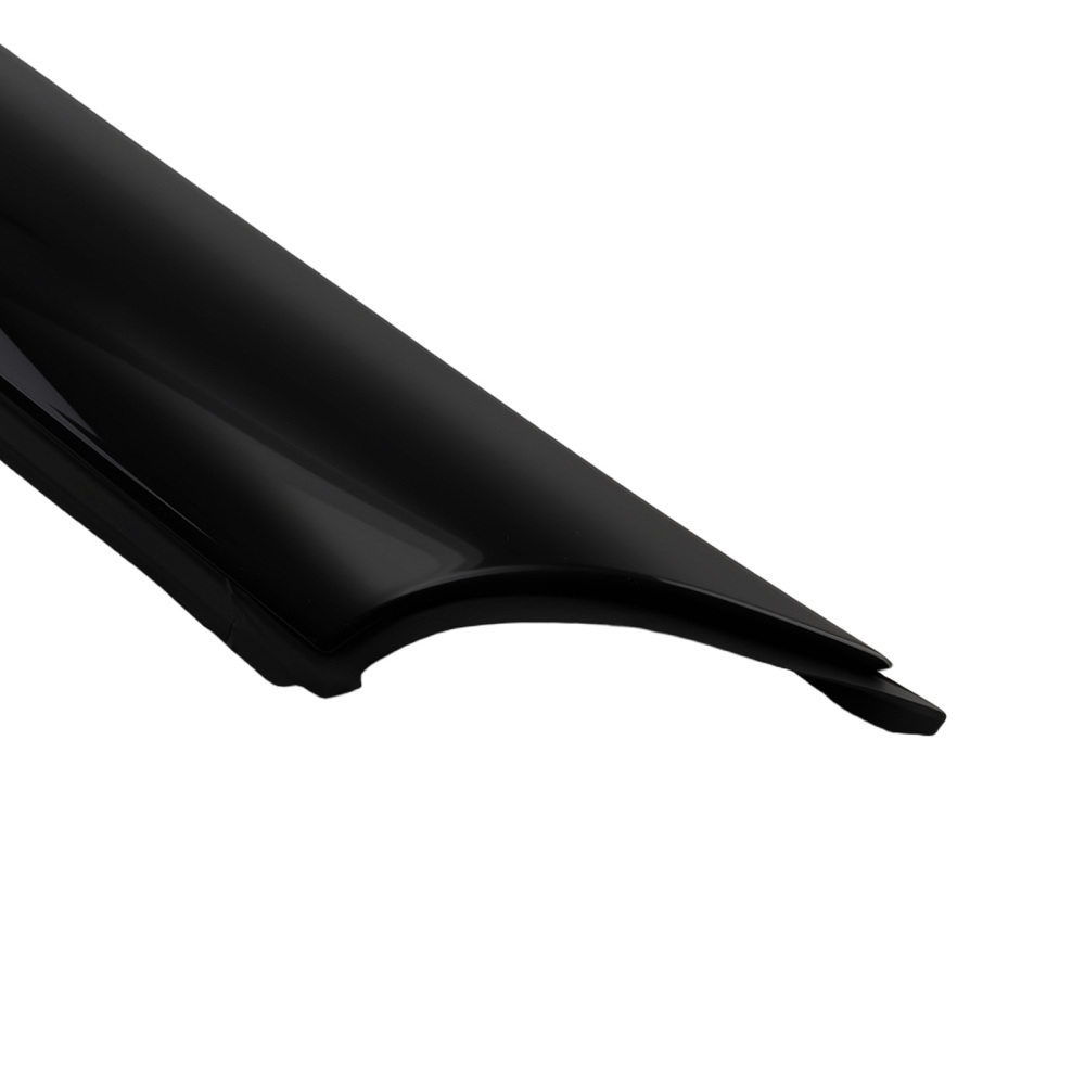 Pillar Molding Trim Front Right Side compatible for Nissan Maxima 2016-2023 Black ABS