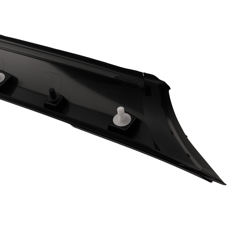 Pillar Molding Trim Front Right Side compatible for Nissan Maxima 2016-2023 Black ABS