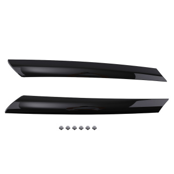 Exterior Window Pillar Trim compatible for Kia Soul Base Plus 2010-2013 86170-2K000 Black
