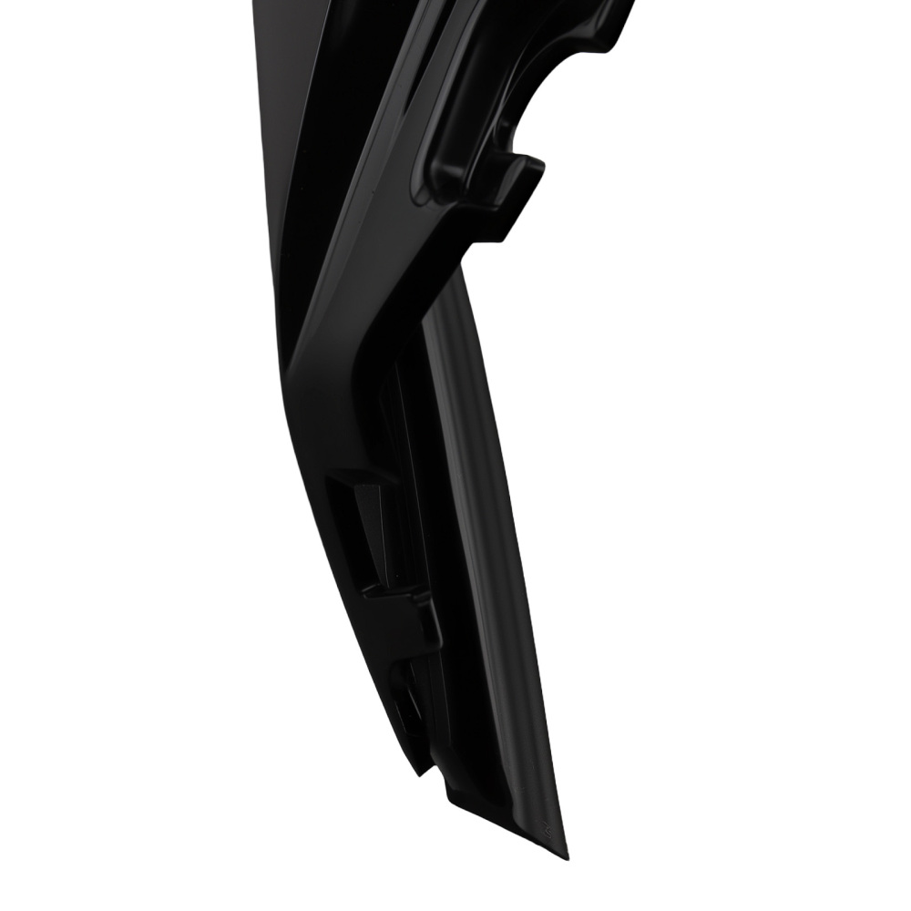 Front Pillar Cover Panel Black compatible for Nissan Maxima 16-20 768379DD0A Kit 2PCS