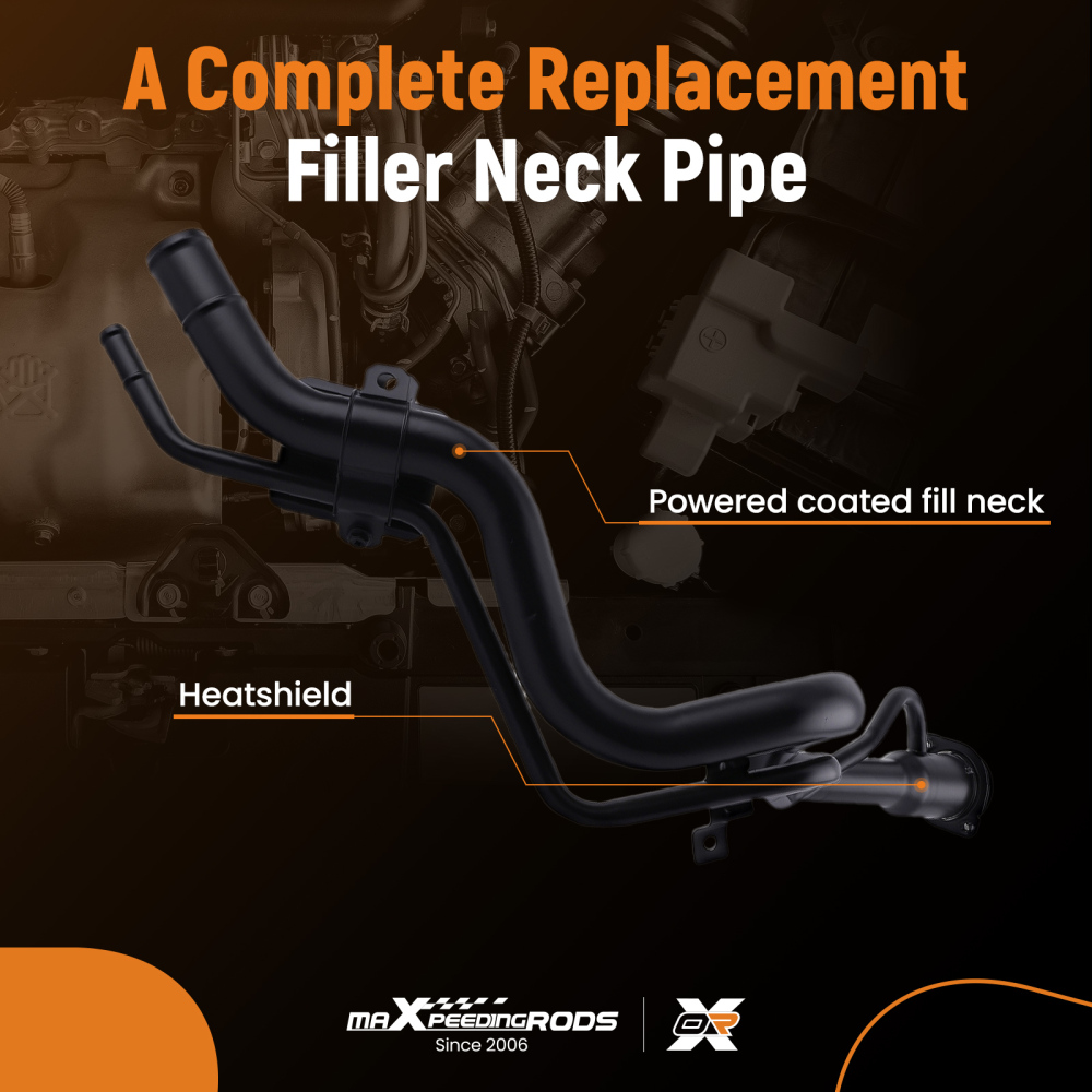 Fuel Filler Neck Pipe compatible for Mitsubishi Lancer 2003-2013 1.3 2.0 Petrol MR503893