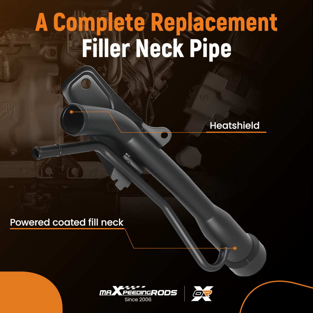 New Fuel Tank Neck Assembly compatible for Toyota Hilux Vigo 05-15 Direct Fit 77201-0K100