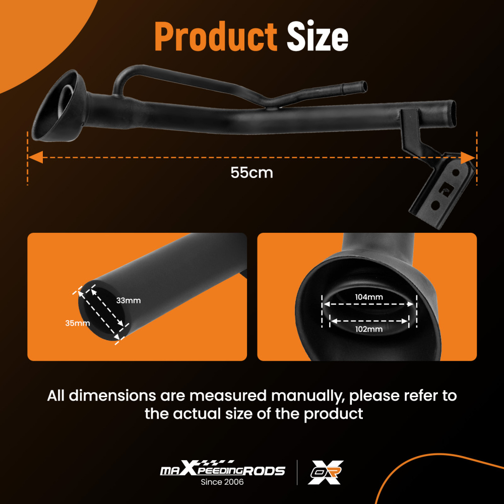 Carburante Tubo Del Collo Di Riempimento compatibile per Nissan Micra K12 Benzina 2003-2011