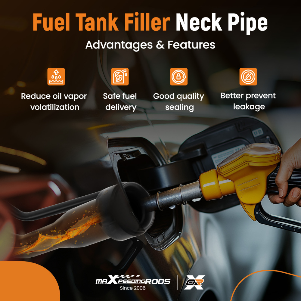Fuel Tank Filler Neck Pipe compatible for MITSUBISHI SHOGUN SPORT CHALLENGER 2.5 2.8 3.0