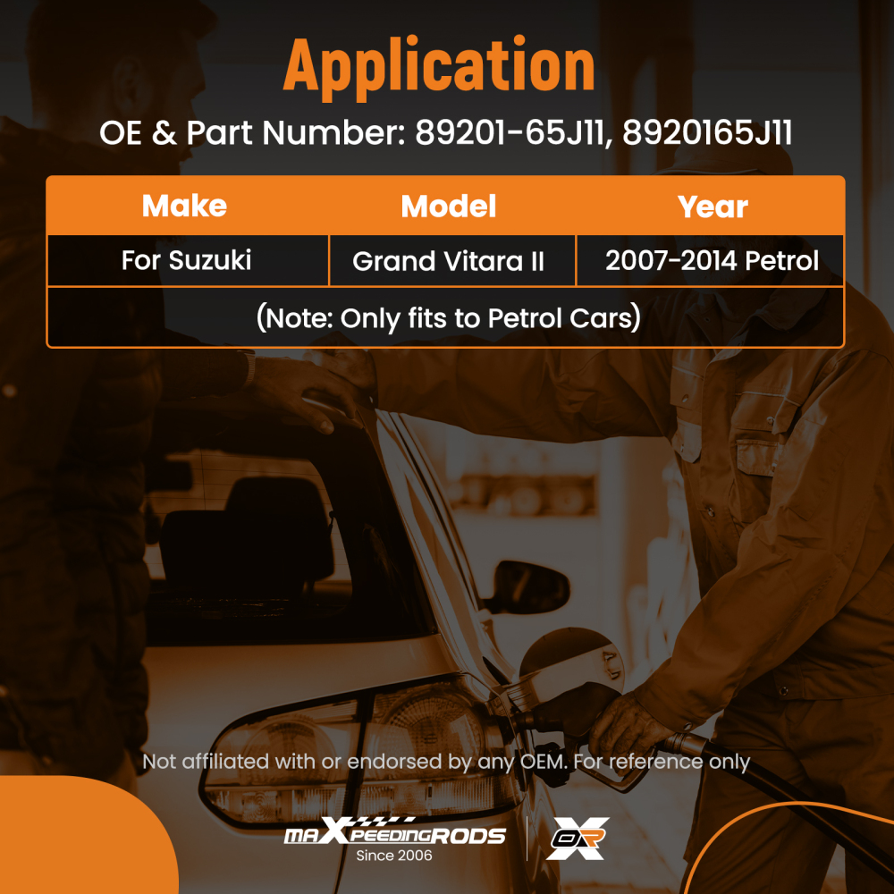 Fuel Filler Neck Pipe compatible for Suzuki Grand Vitara II Petrol 2007-2014 89201-65J11