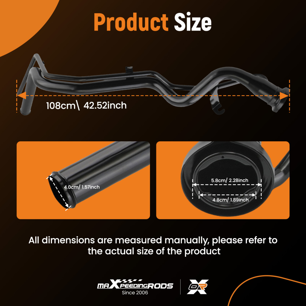 NEW compatible for TOYOTA RAV4 06-13 2.2 DIESEL FUEL FILLER NECK PIPE - 77201-42150