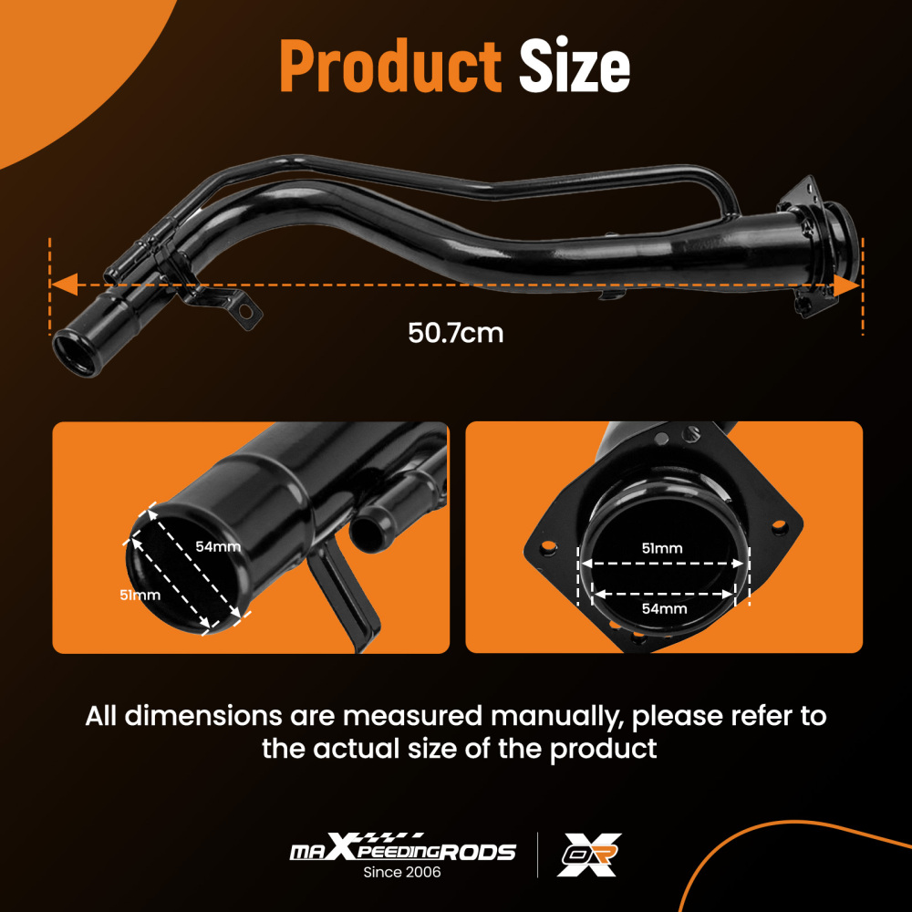 Carburante Bocchettone Di Riempimento Tubo compatibile per Suzuki Ignis compatibile per Subaru Justy Benzina