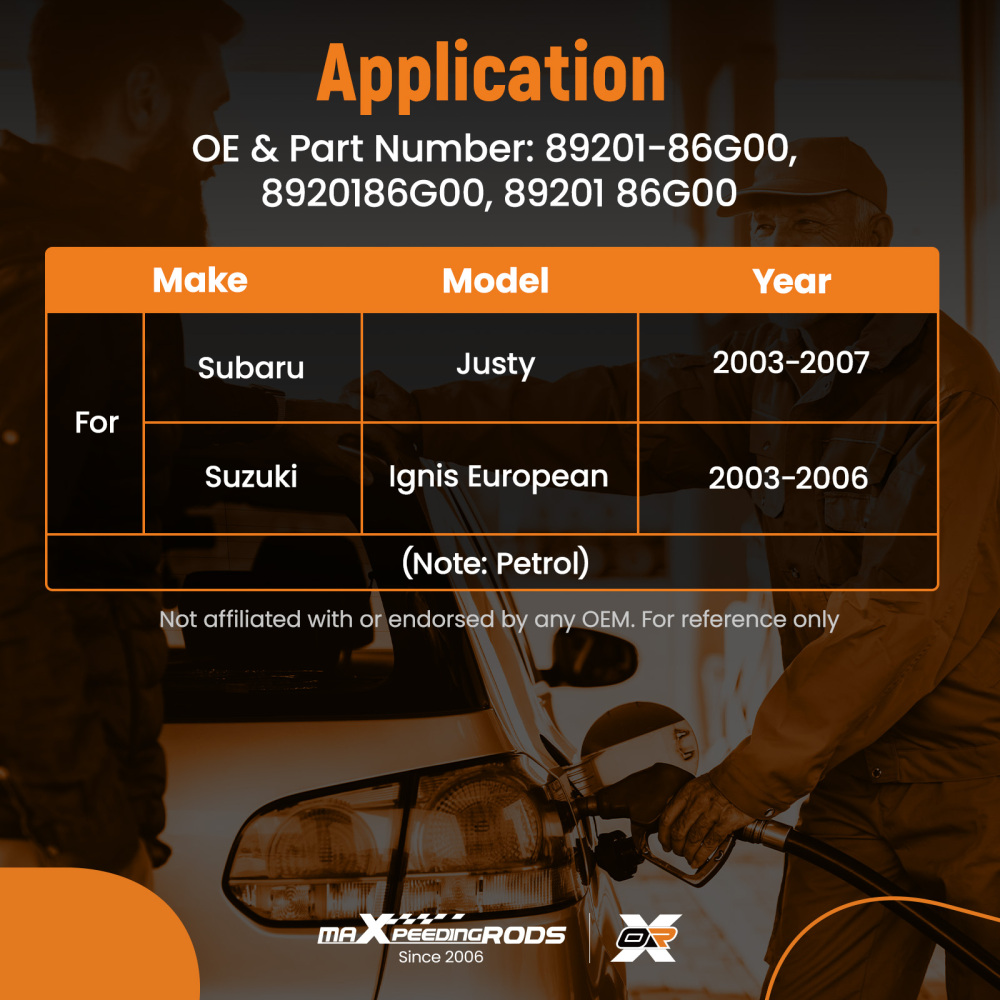 Carburante Bocchettone Di Riempimento Tubo compatibile per Suzuki Ignis compatibile per Subaru Justy Benzina