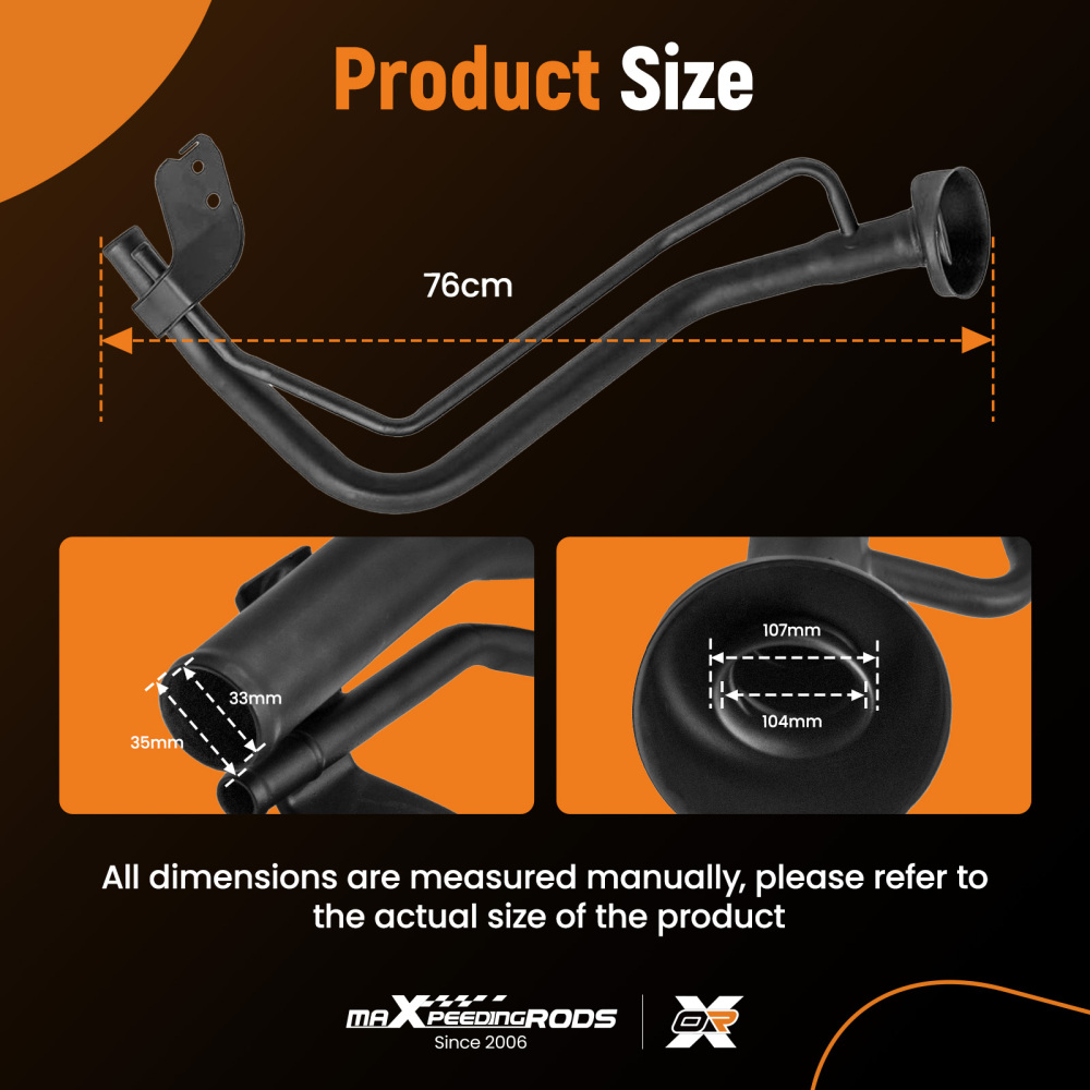 1998 - 2006 ALMERA TINO V10 PETROL DEISEL FUEL TANK FILLER NECK PIPE