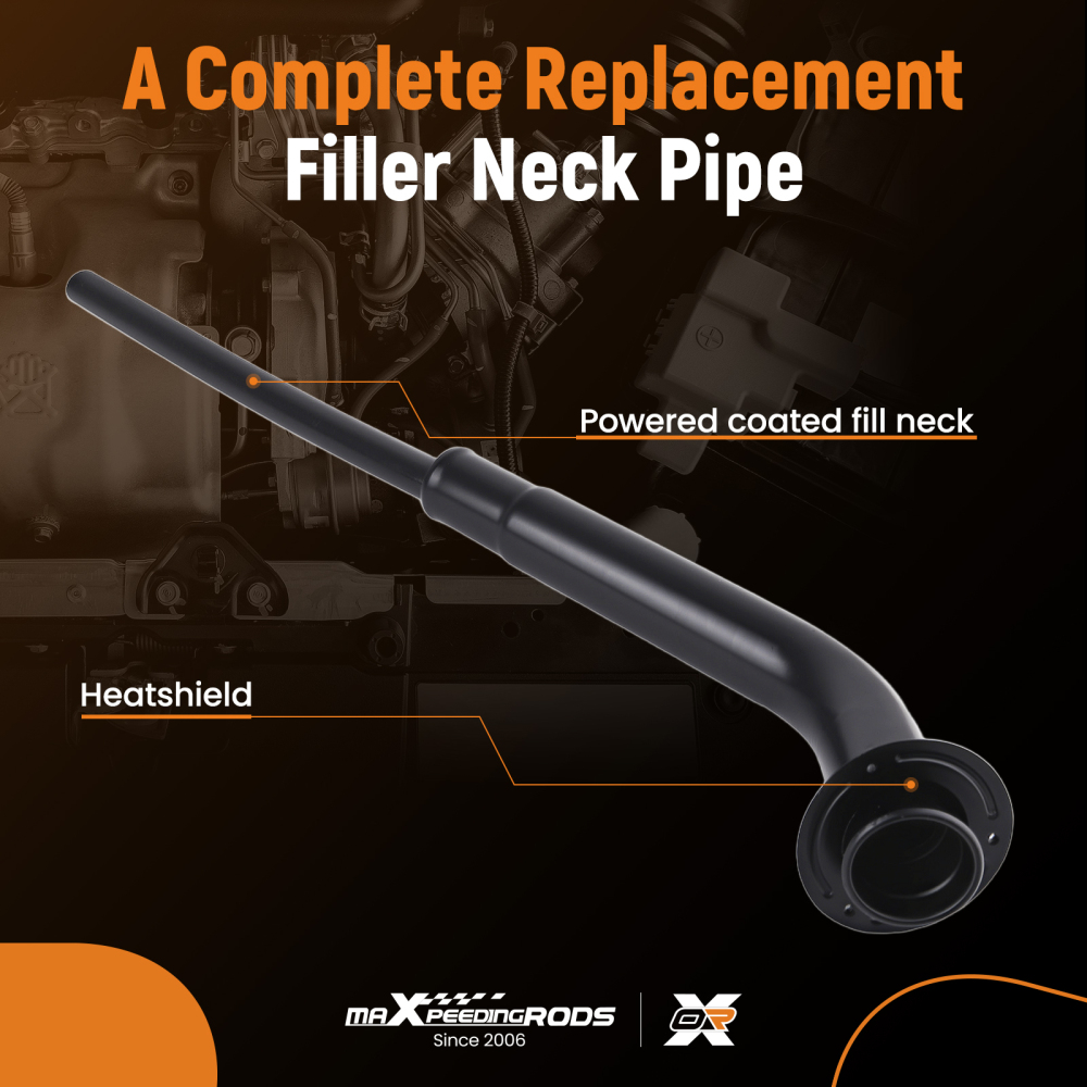 Fuel Tank Filler Neck Tube Pipe compatible for Ford F-150 F-250 F-350 90-97 Petrol 577-219