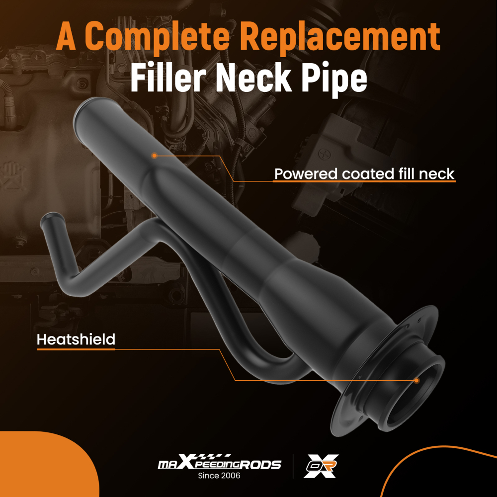 Fuel Gas Tank Filler Neck Pipe Hose compatible for Ford F250 F350 Super Duty F81Z9034NA