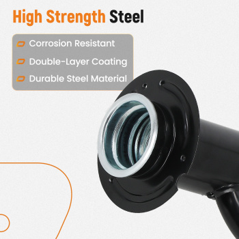 Fuel Tank Filler Neck compatible for Ford F-350/F-450 Super Duty 05-07 F81Z9034SA 8C3Z9034L