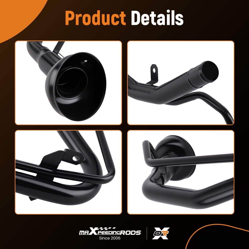 Petrol Fuel Filler Neck Pipe compatible for Nissan Qashqai X-Trail 2007-13 17221-JD000 1.6