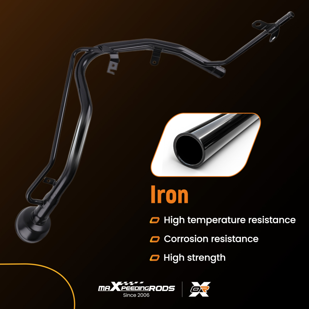 Petrol Tank Fill Pipe compatible for Nissan Qashqai 1.6 2007-2013 172211YA0A Black