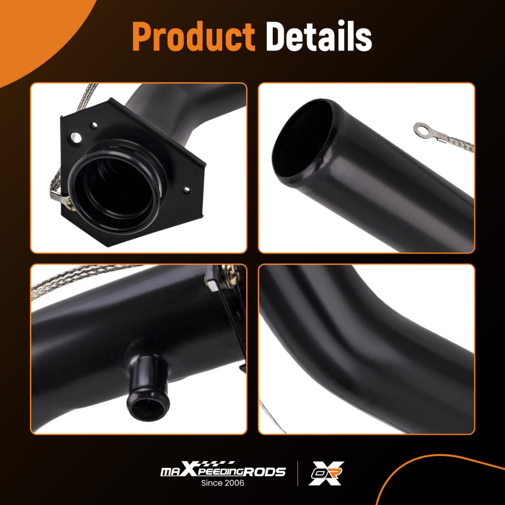 Compatible for GMC Chevy Pickup Truck 96-02 8 Foot Bed Fuel Gas Tank Filler Neck Pipe Hose 