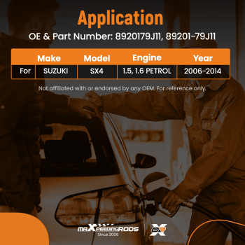 Fuel Tank Filler Neck Hose compatible for Suzuki SX4 1.5 1.6 Petrol 06-14 8920179J11