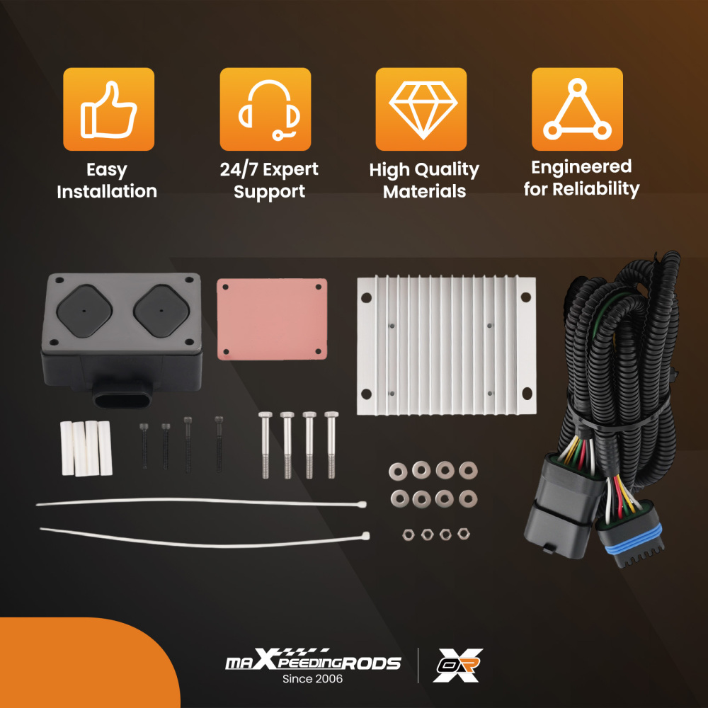 Diesel Fuel Pump Driver Module PMDRelocation Kit compatible for Chevy C2500 1995-2000