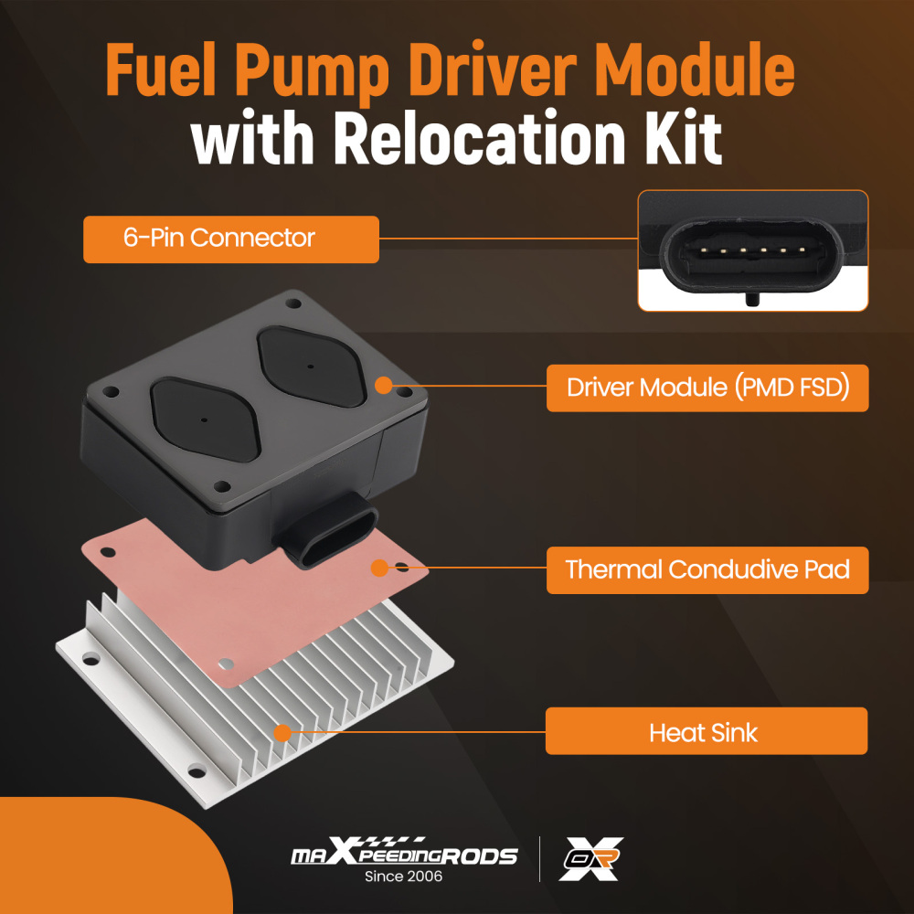 Diesel Fuel Pump Driver Module PMDRelocation Kit compatible for Chevy C2500 1995-2000