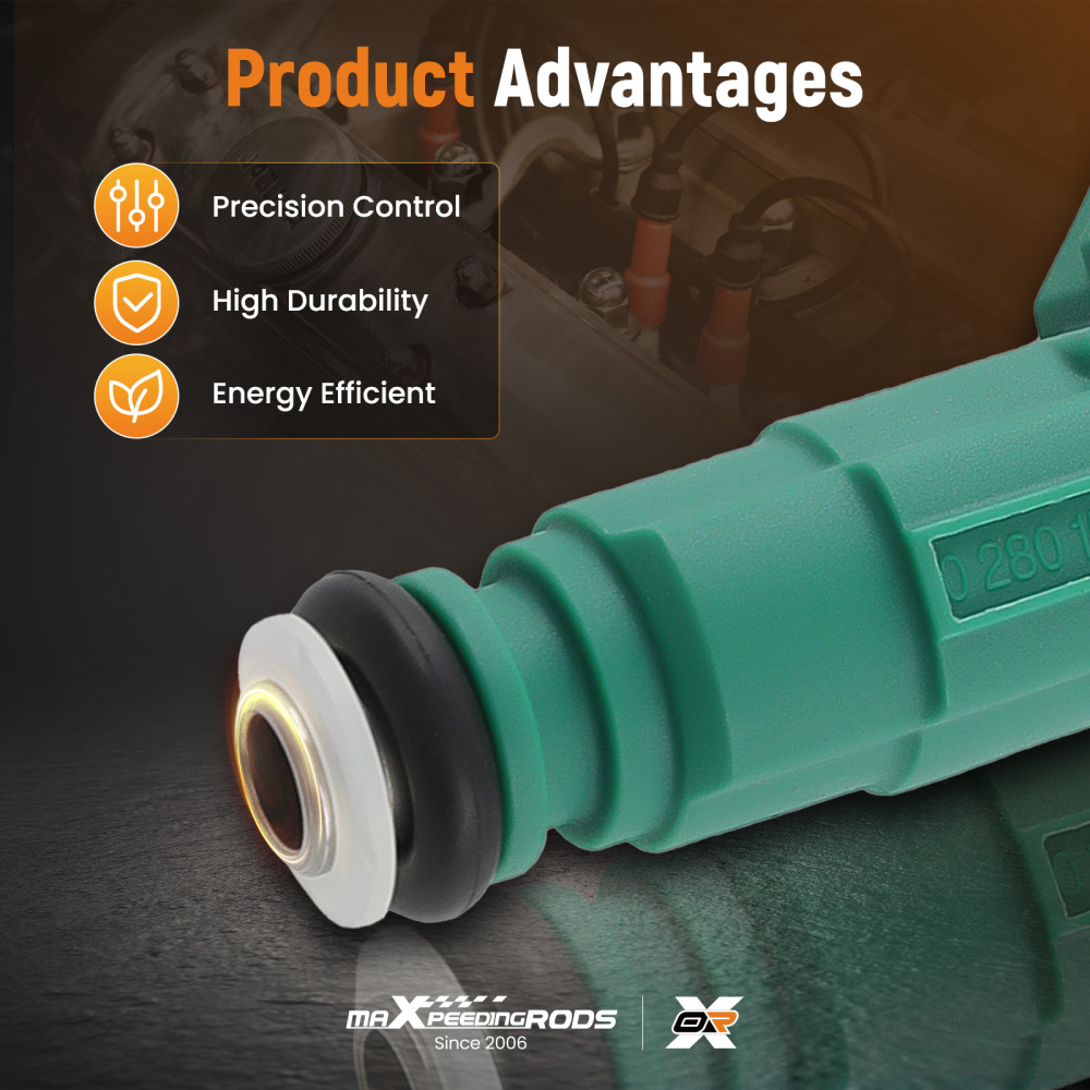 6 Fuel Injectors compatible for Holden Commodore VG VN VL VQ VP VR VS VT VU VX VY V6 3.8L