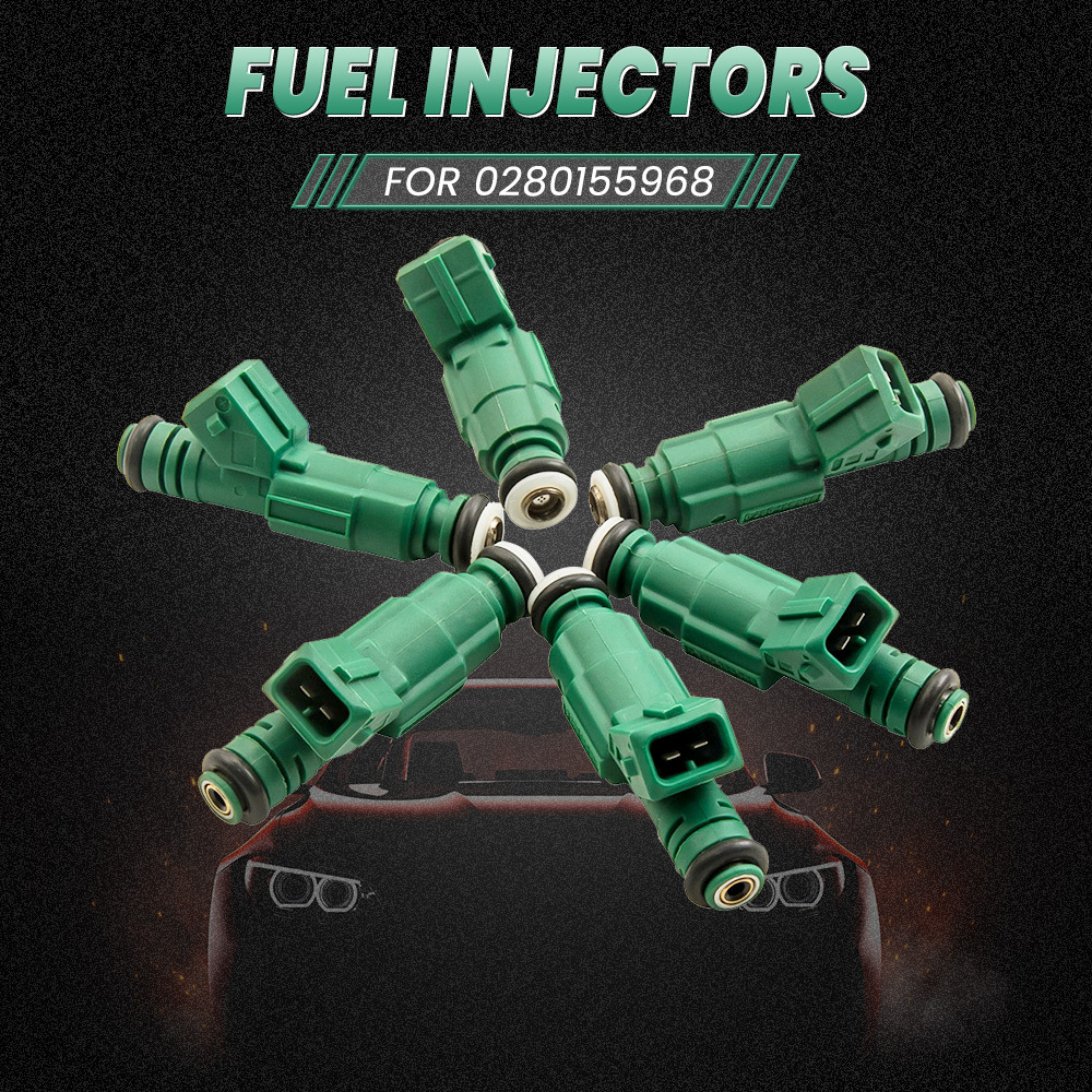 6x Iniettori compatibile per FORD Compatibile per Buick VW Passat compatibile per Golf compatibile per BMW 318i 540i 740i compatibile per Audi A4 S4 TT 1.8L