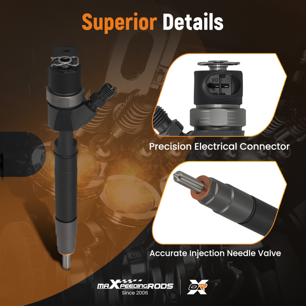 Common Rail Injector compatible for Dodge Sprinter 2.7L Diesel 2006-2009 A6110701687