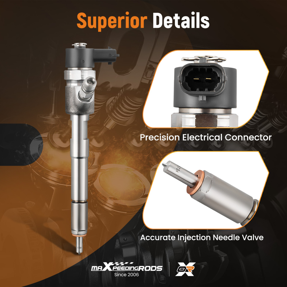 Fuel Injector Nozzle compatible for Alfa Romeo Mito compatible for Fiat 500 Doblo Fiorino Panda Punto 1.3L