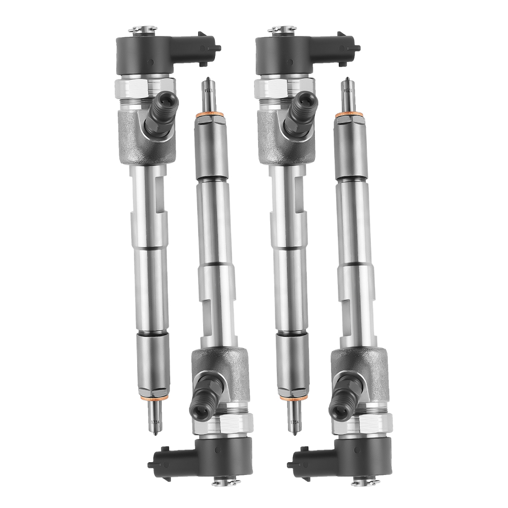 4x Iniettore carburante compatibile per Alfa Romeo Fiat Ford Oppo compatibile per Vauxhall 1.3D 0445110351