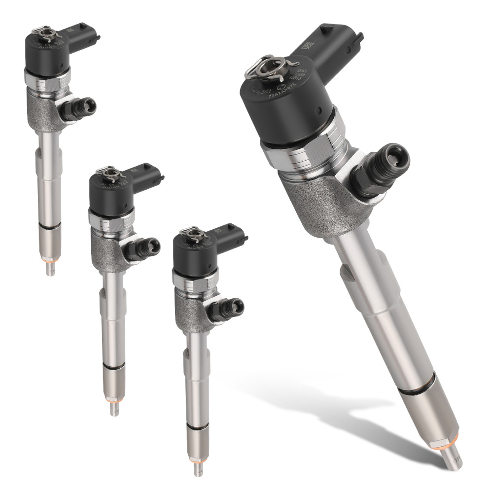 4x Fuel Injector Nozzle compatible for Alfa Romeo Mito compatible for Fiat 500 Doblo Fiorino Panda Punto