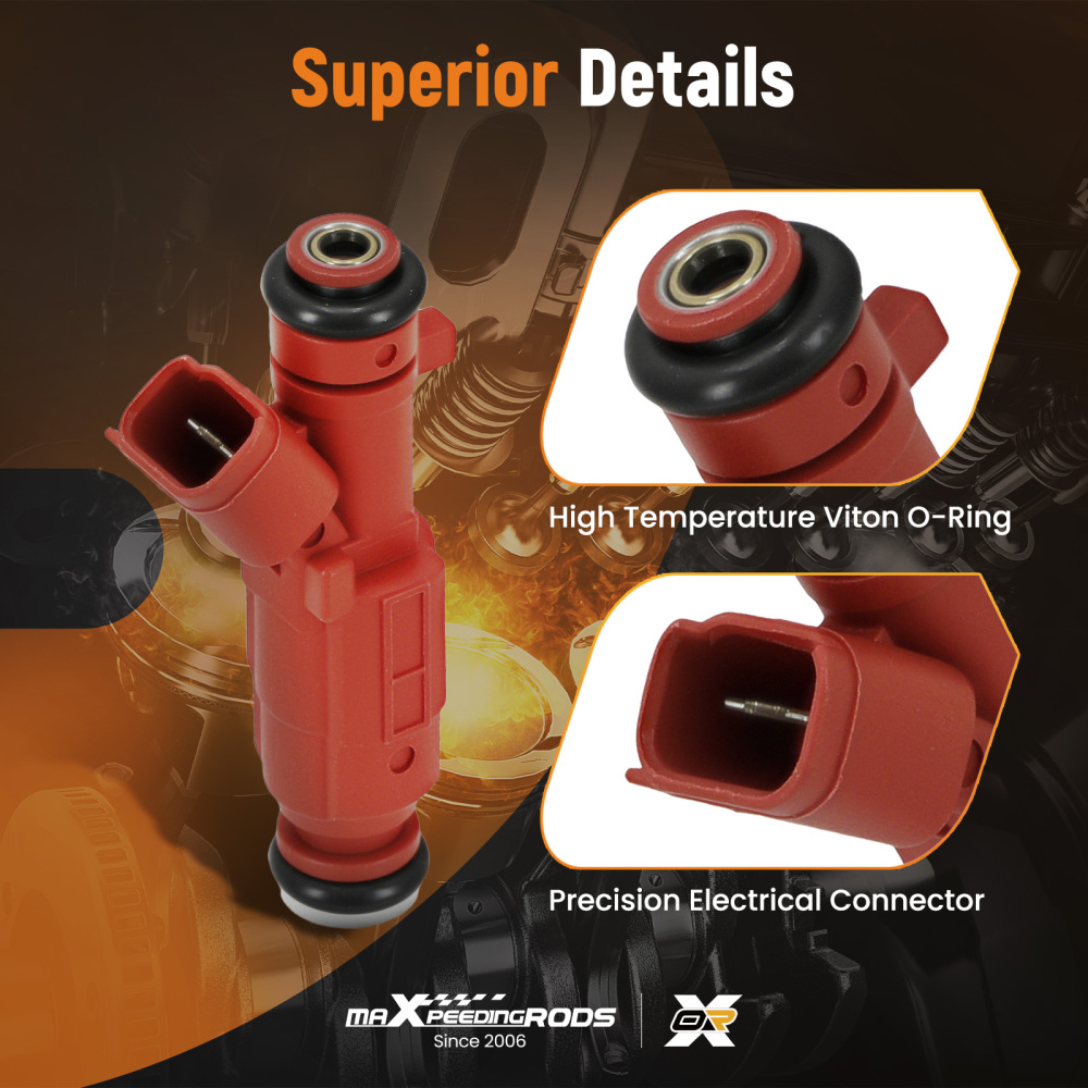 4x Fuel Injectors compatible for Hyundai Elantra 2011-2015 compatible for Kia Forte 2014-2015 35310-2E000