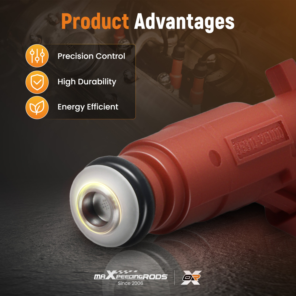 4x Fuel Injectors compatible for Hyundai Elantra 2011-2015 compatible for Kia Forte 2014-2015 35310-2E000