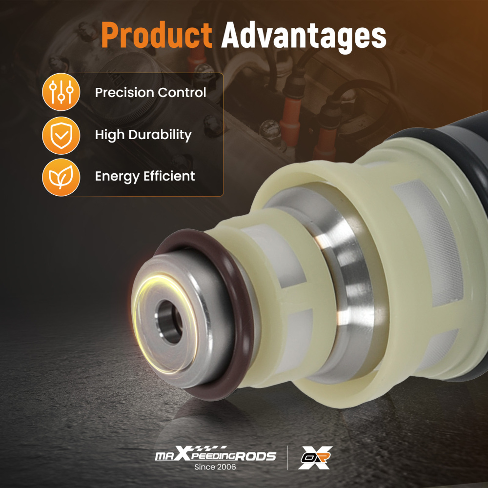 Set of 4 Fuel Injectors compatible for GMC Sonoma compatible for Chevrolet S10 2.2L 1994-1997