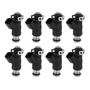 Set of 8 Fuel Injectors compatible for GMC 6.0L compatible for Silverado Sierra 2010-2013 6.6L 12613412