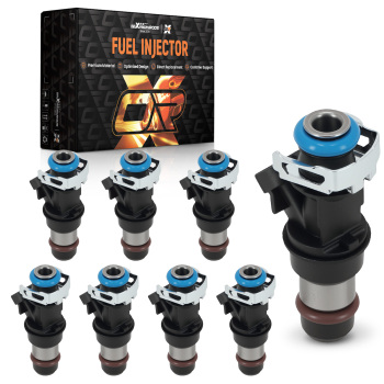 8Pcs Fuel Injectors compatible for Isuzu Ascender compatible for Hummer H2 Cadillac Escalade 4.8 5.3 6.0