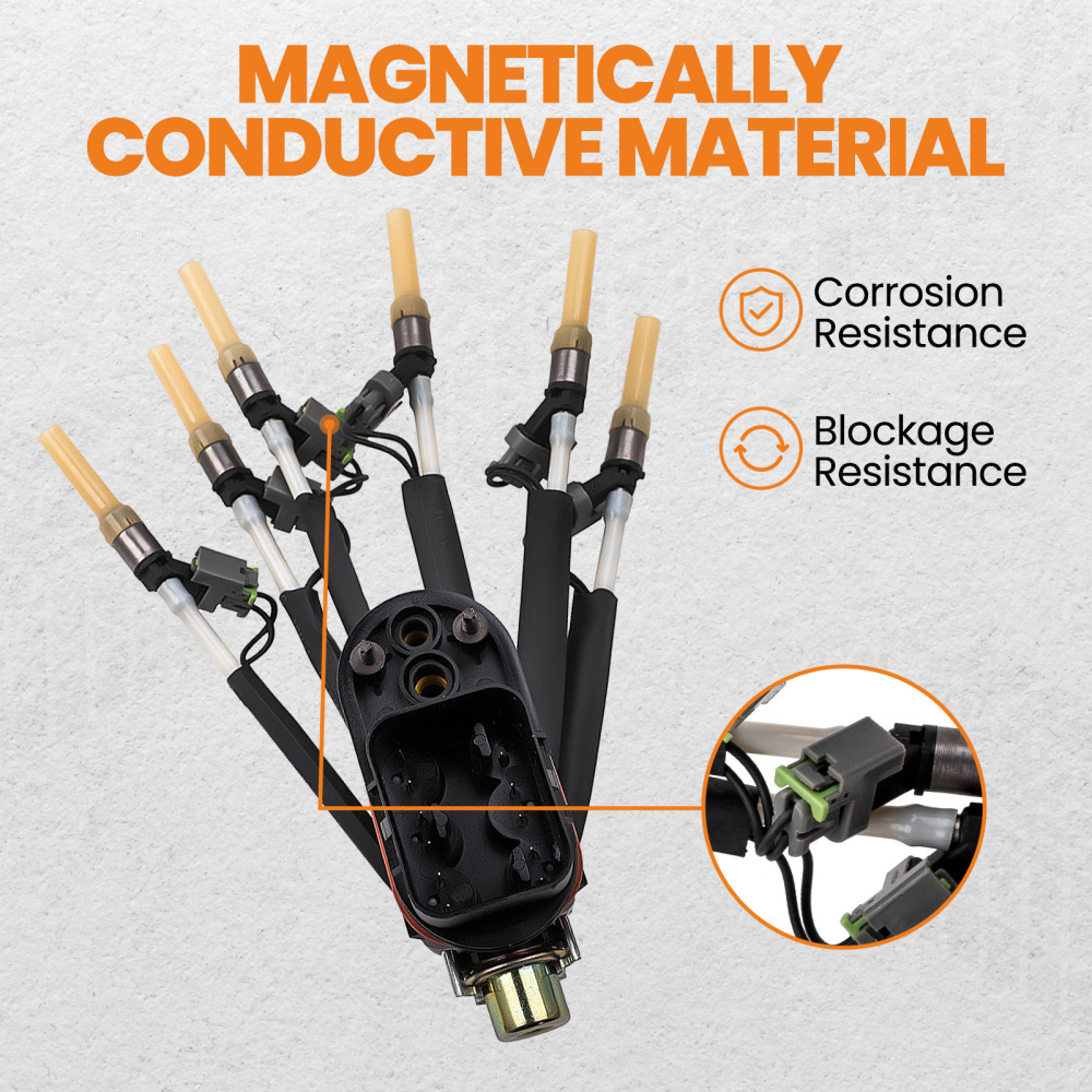 FUEL INJECTOR 6 CYLINDER 4.3 L compatibile per GMC CHEVY compatibile per Isuzu TRUCKS 1996-2002 17113673