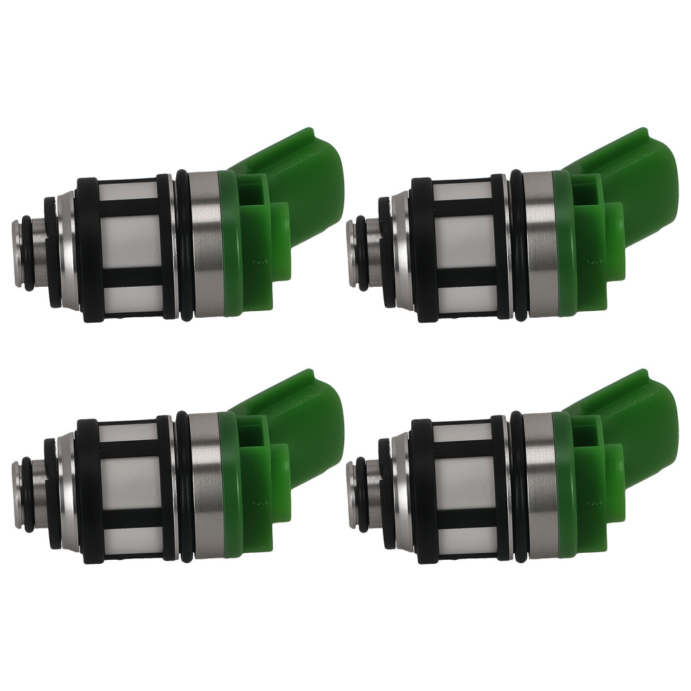 4Pcs Fuel Injectors Set For 1996-2004 compatible for Nissan Pickup Frontier Xterra 2.4L Kit