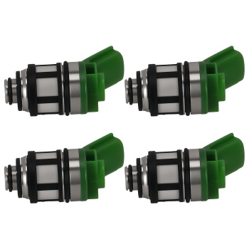 4Pcs Fuel Injectors Set For 1996-2004 compatible for Nissan Pickup Frontier Xterra 2.4L Kit