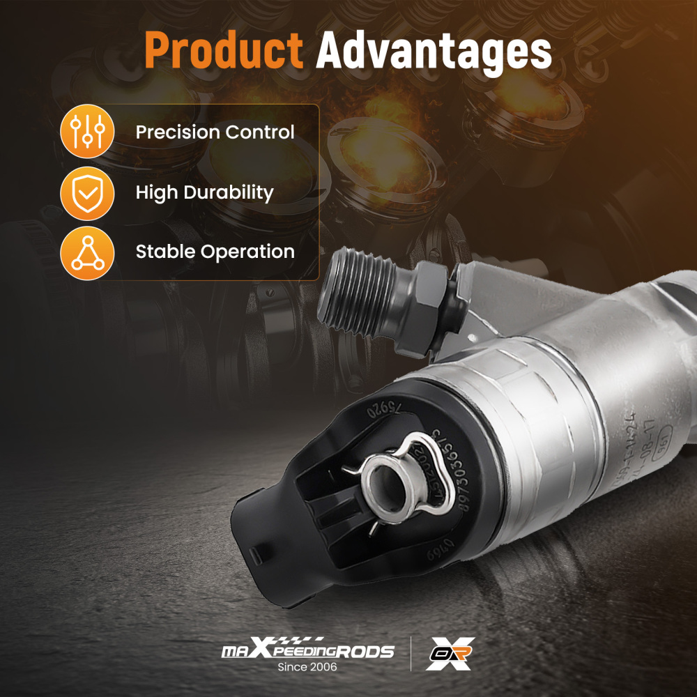 Fuel Injector compatible for GMC Savana Sierra 2500 3500 6.6L 2004-2005